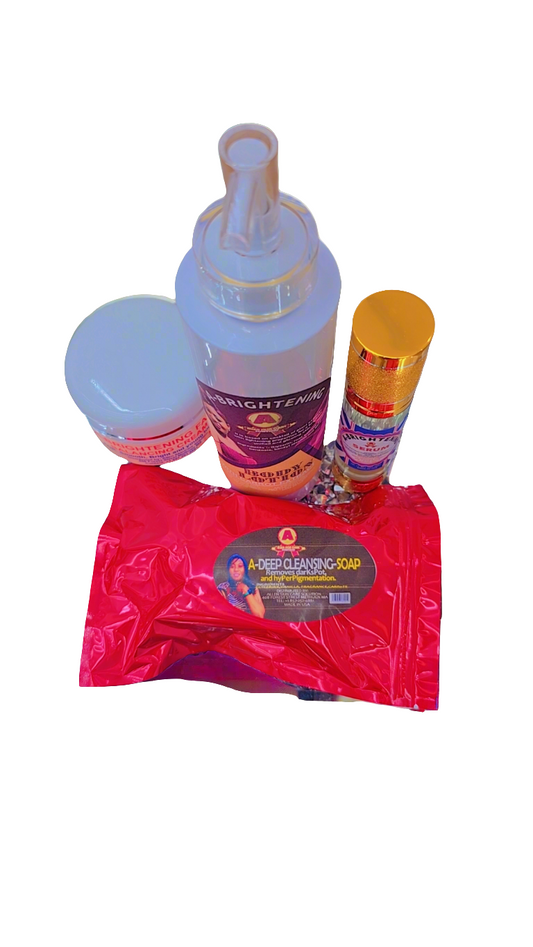 A-Brightening body brightening combo