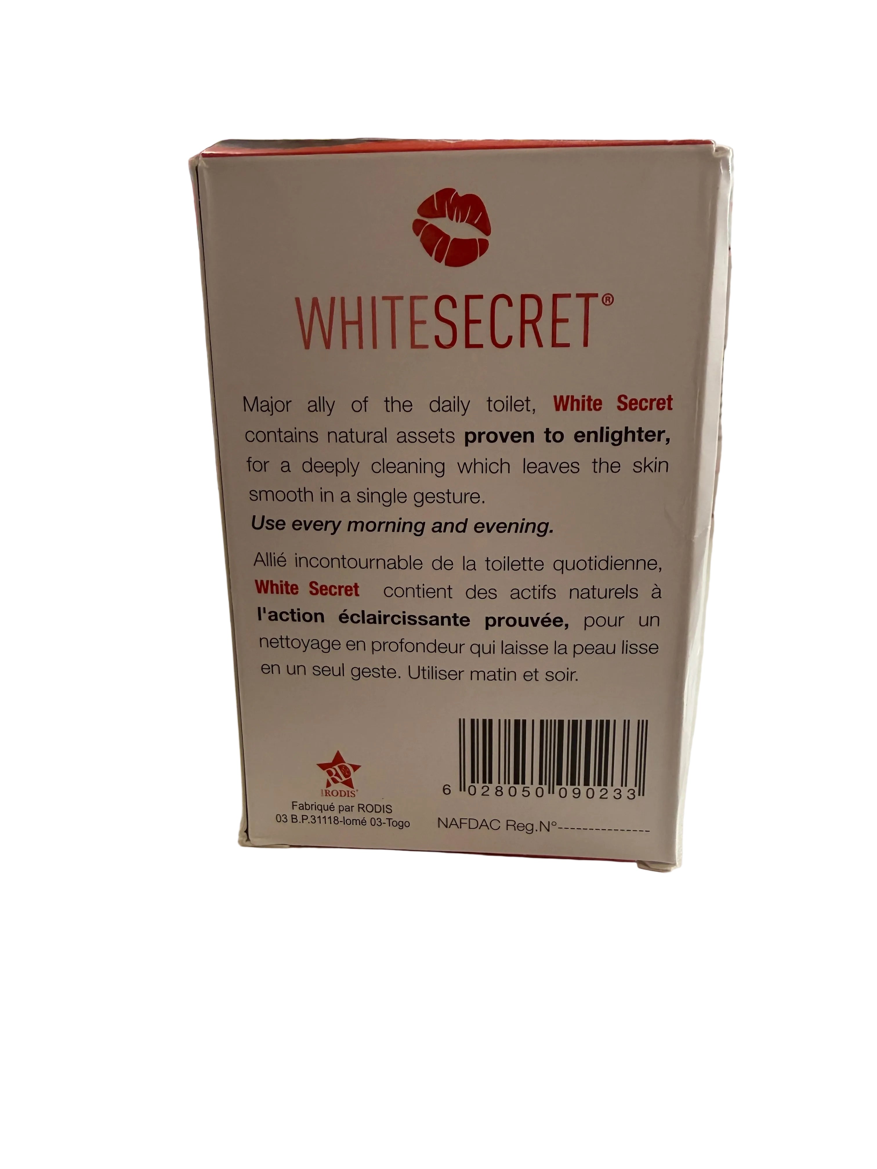 WHITESECRET Lightening Body & Face Soap