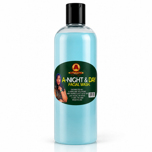 A-night and day facial wash