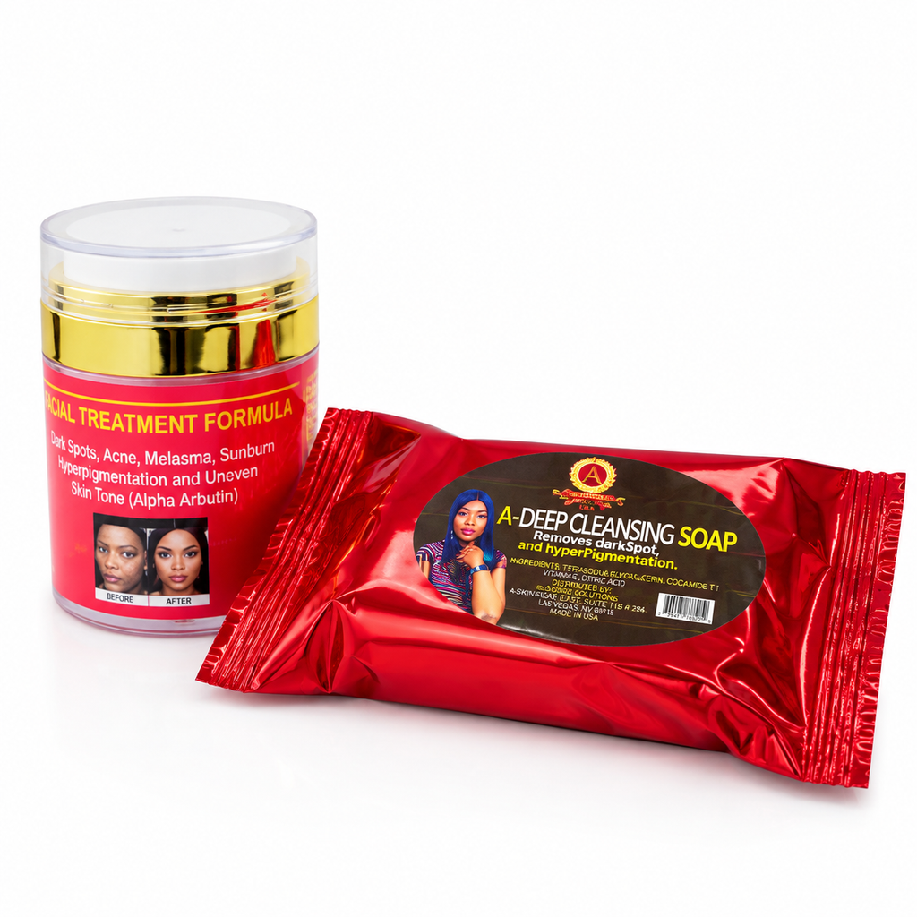 Facial treatment formula set