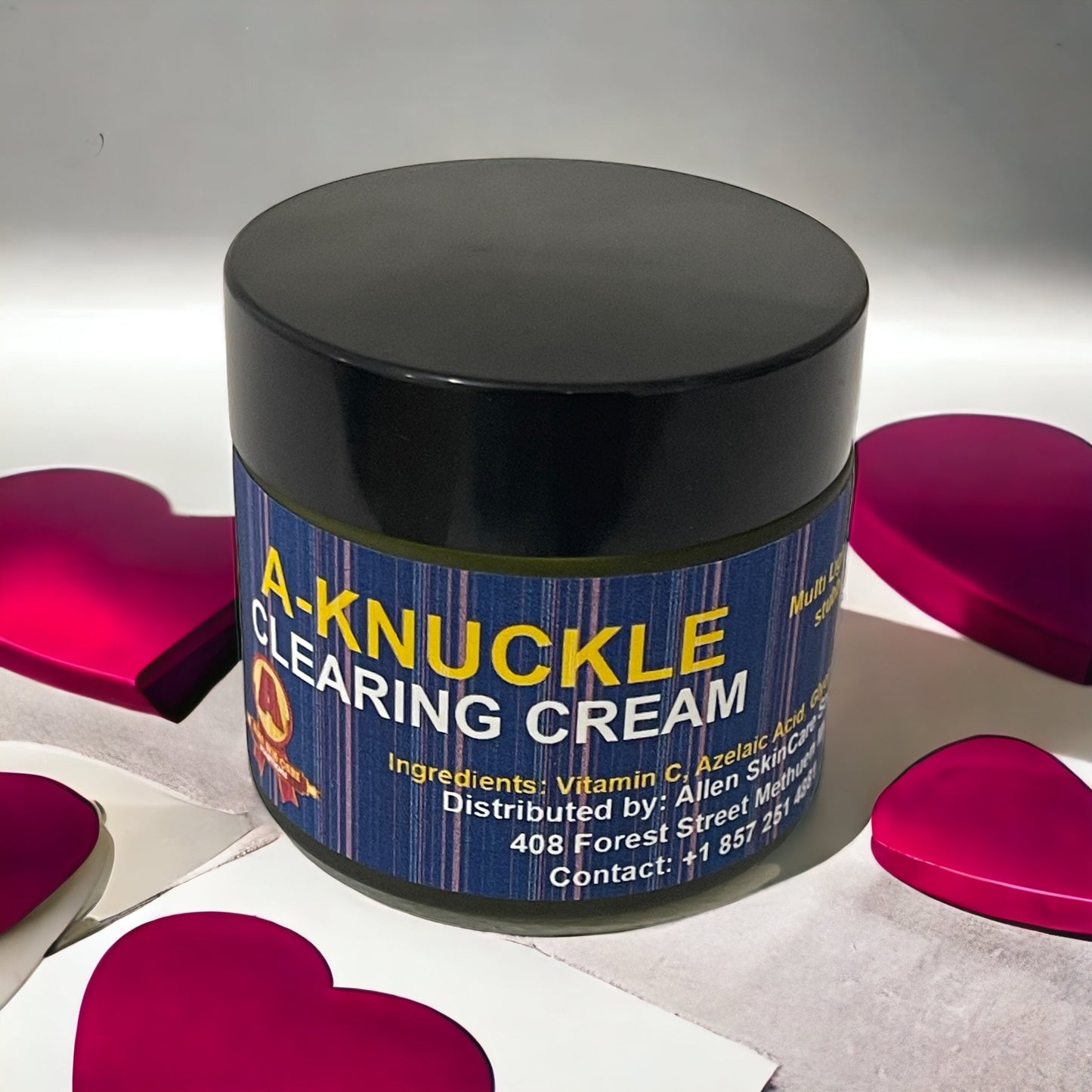 Knuckle clearing cream