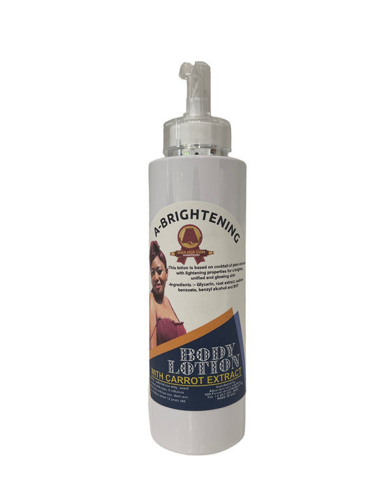 A-Brightening body lotion