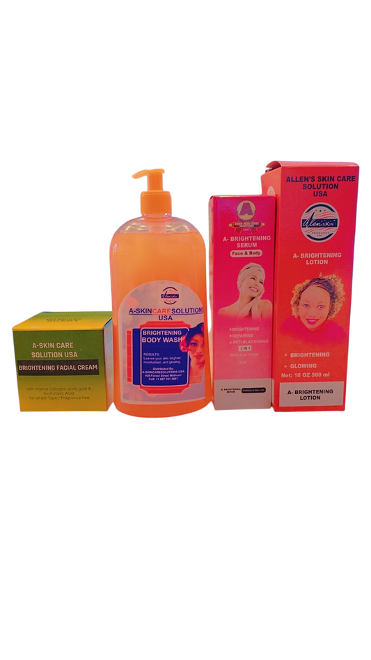 A- Brightening Combo with shower gel