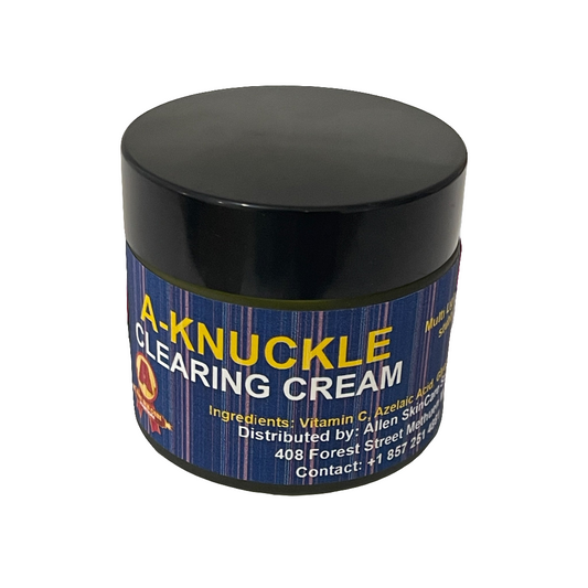 Knuckle clearing cream