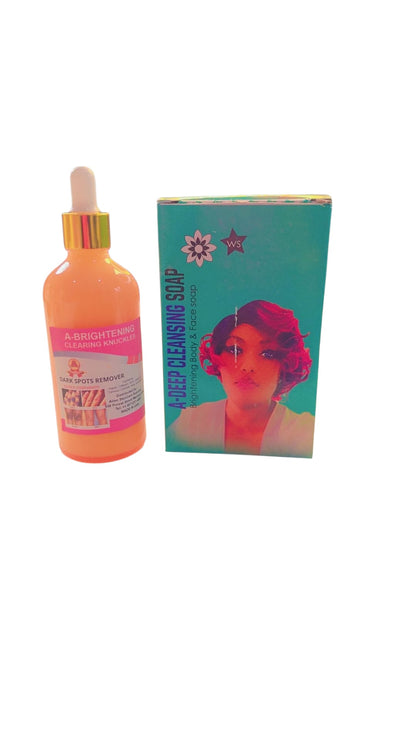 Brightening knuckles oil and soap